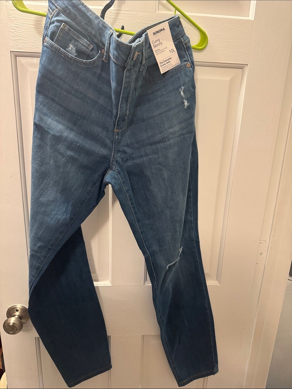 Sonoma Clean Indigo women’s  Slim Jeans - Blue- size 10L
